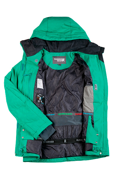 Женский зимний Пуховик Running River Зеленый, 8278117