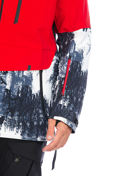 Мужской горнолыжный Анорак WHS Красный, 8783352