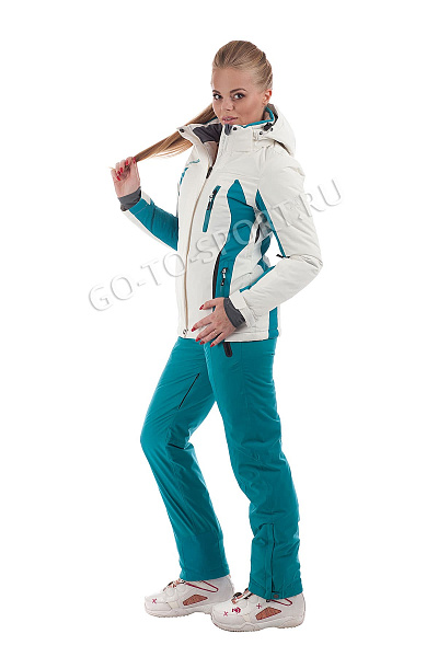 Женский горнолыжный Костюм High Experience Белый, 698032K1