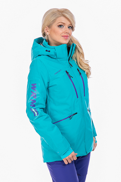Женская горнолыжная Куртка WHS Бирюзовый, 8783237
