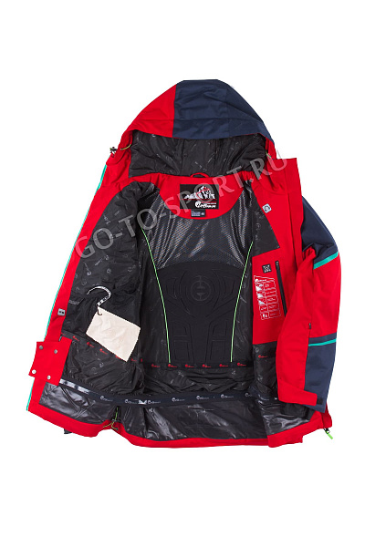 Мужская горнолыжная Куртка WHS Красный, 878357