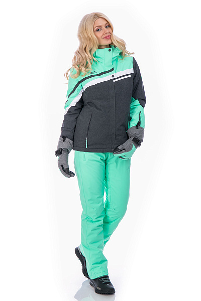 Женский горнолыжный Костюм High Experience Темно-серый, 6980174K1