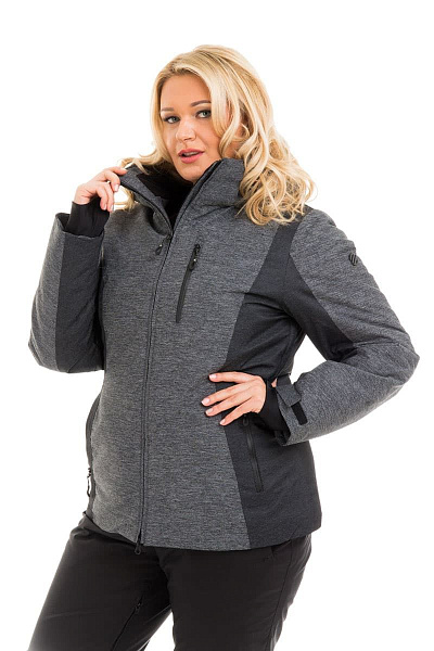 Женская горнолыжная Куртка WHS Черный, 8783102