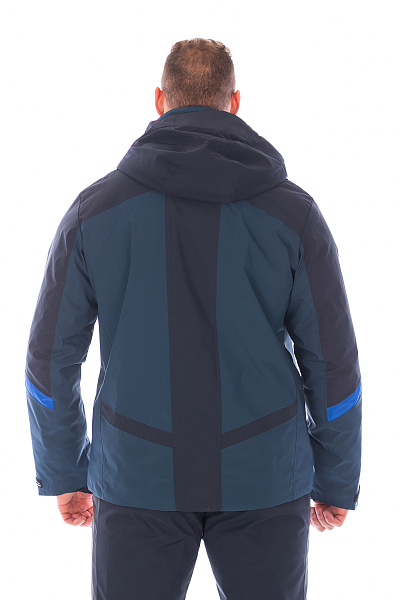 Мужская горнолыжная Куртка WHS Серо-синий, 8783307