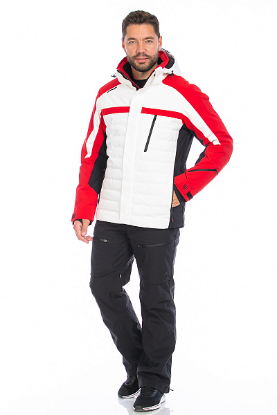 Мужская горнолыжная Куртка WHS Белый, 8783363
