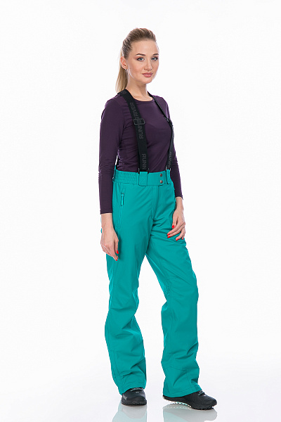Женские горнолыжные Штаны Running River Бирюзовый, 827816