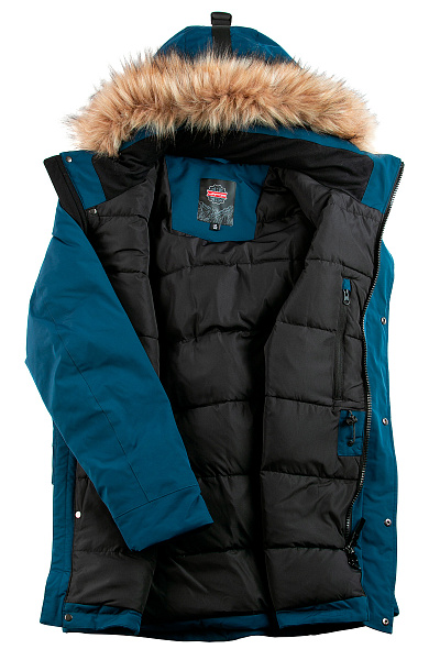 Мужской зимний Костюм Lafor Серо-синий, 767056K1