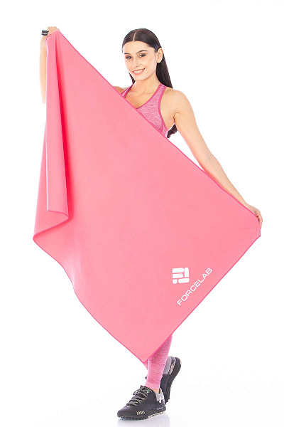 Полотенце Forcelab Розовый 80х130, 7066135