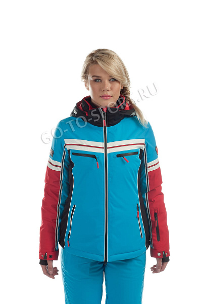 Женская горнолыжная Куртка WHS Голубой, 878316