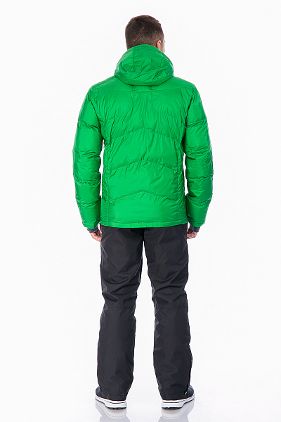 Мужской горнолыжный Пуховик Running River Зеленый, 827869