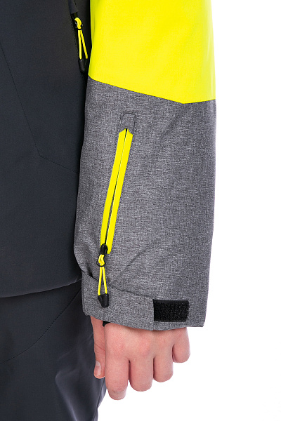 Детская горнолыжная Куртка WHS Темно-серый, 8783282