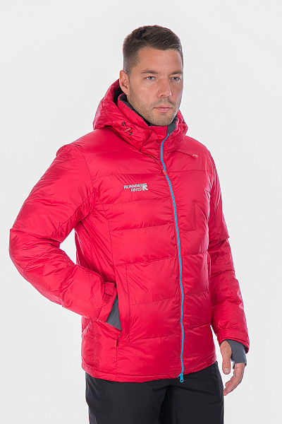 Мужской горнолыжный Пуховик Running River Красный, 827869