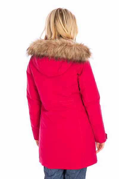 Женская зимняя Парка Lafor Малиновый, 767036