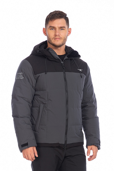 Мужской зимний Костюм Tisentele Темно-серый, 84766K1