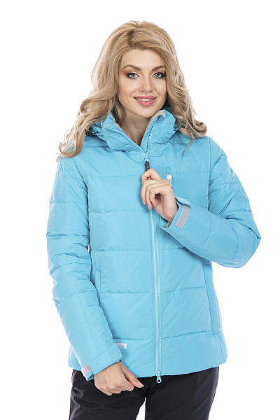 Женский зимний Пуховик Lafor Голубой, 76701