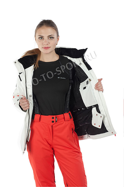 Женская горнолыжная Куртка WHS Белый, 87836