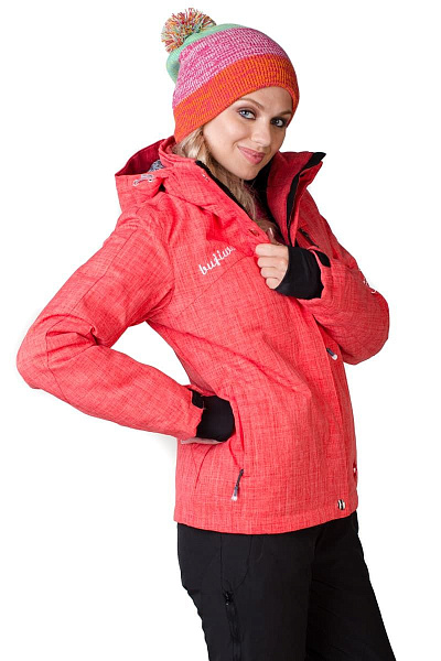 Женская горнолыжная Куртка Bujiwu Коралловый, 66872
