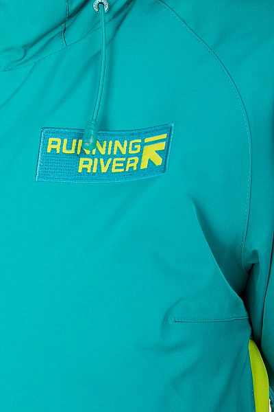 Женская горнолыжная Куртка Running River Бирюзовый, 827822
