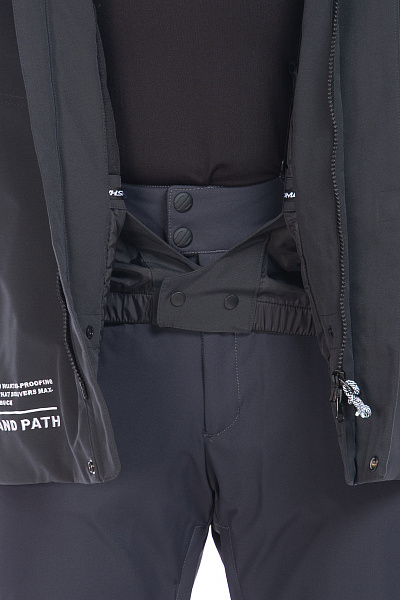 Куртка WHS Темно-серый, 8783457