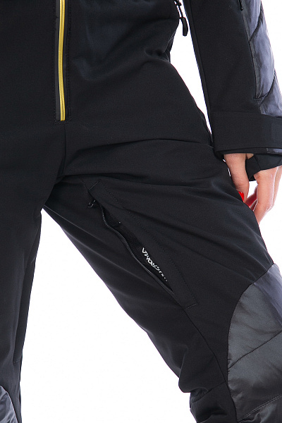 Женский горнолыжный Комбинезон WHS Черный, 8783369