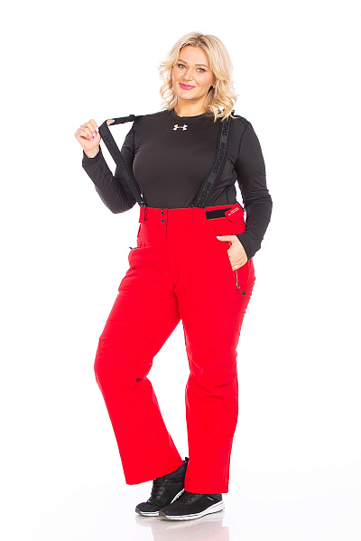 Штаны женские WHS Красный, 8783393