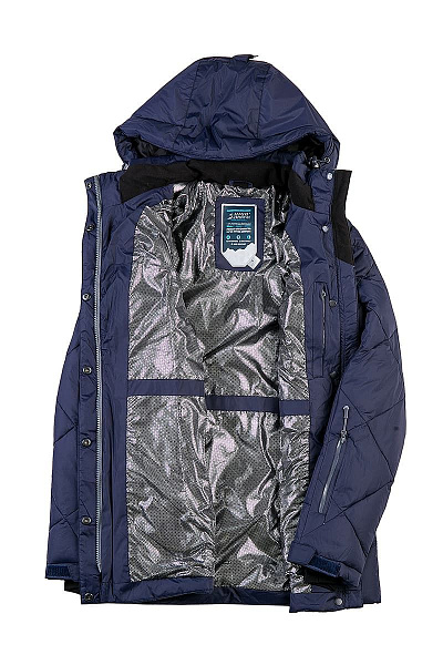 Женский горнолыжный Пуховик High Experience Синий, 6980220