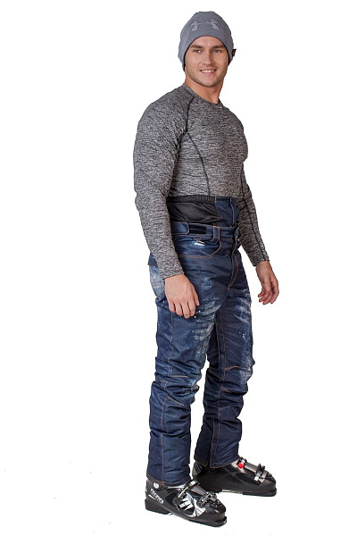 Мужские горнолыжные Штаны High Experience Синий, 6980139