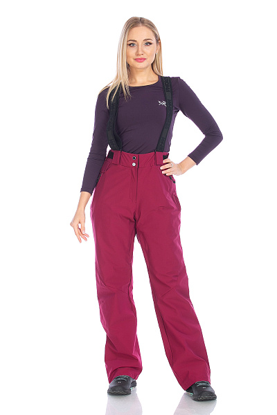 Штаны WHS Бордовый, 8783393