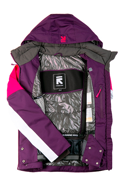 Женская горнолыжная Куртка Running River Фиолетовый, 8278130