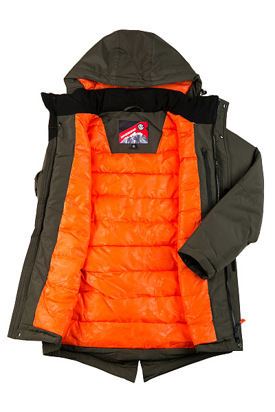 Детская зимняя Парка WHS Хаки, 8783185