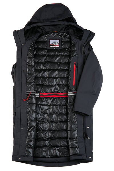 Мужская зимняя Парка WHS Темно-серый, 8783183