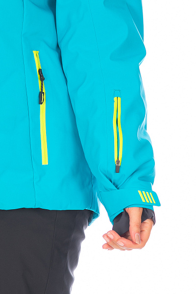 Женская горнолыжная Куртка WHS Бирюзовый, 8783341