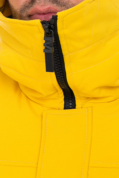 Мужской зимний Пуховик WHS Желтый, 8783200