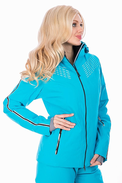 Женская горнолыжная Куртка WHS Бирюзовый, 8783170