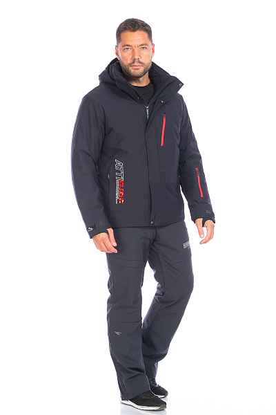 Куртка WHS Темно-серый, 8783461