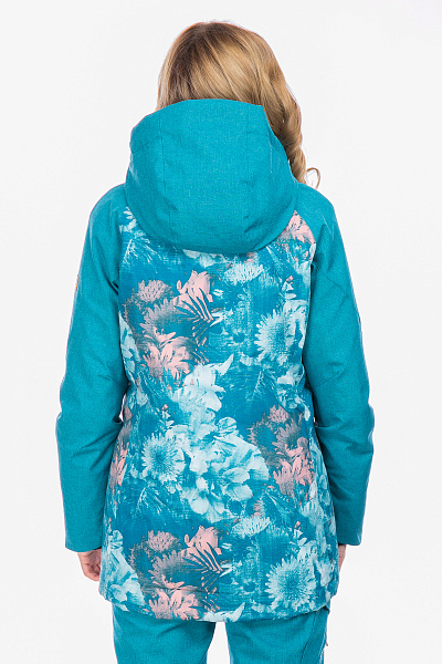 Женская горнолыжная Куртка High Experience Бирюзовый, 6980368