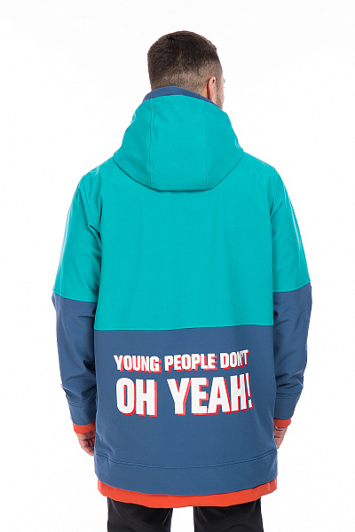 Худи Running River Бирюзовый, 8278107