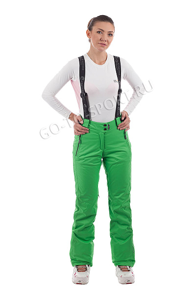 Женские горнолыжные Штаны WHS Зеленый, 878330