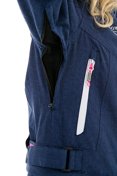 Женский горнолыжный Комбинезон Snow Headquarter Синий, 838111