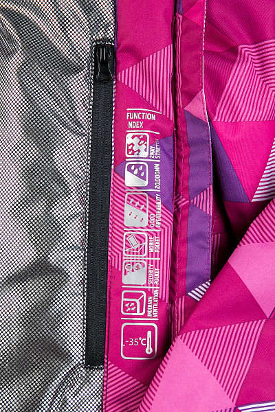 Женская горнолыжная Куртка WHS Малиновый, 8783203