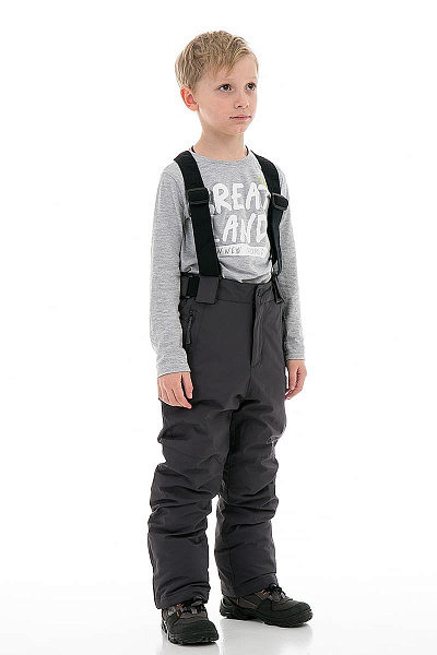 Детские горнолыжные Штаны High Experience Черный, 6980187