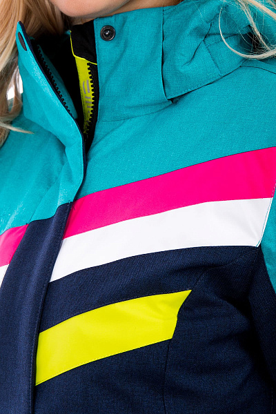 Женский горнолыжный Костюм High Experience Бирюзовый, 6980278K1