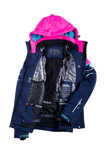 Женский горнолыжный Костюм High Experience Малиновый, 6980278K1