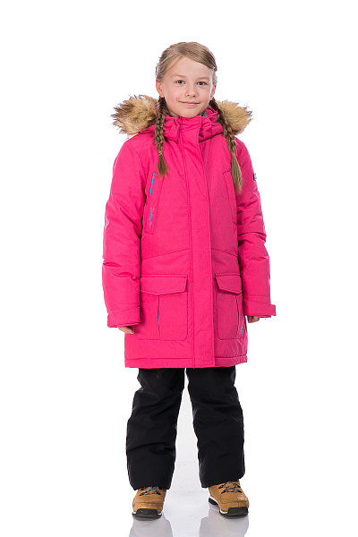 Детская зимняя Куртка WHS Малиновый, 8783246