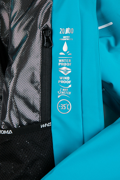 Женская горнолыжная Куртка WHS Бирюзовый, 8783241