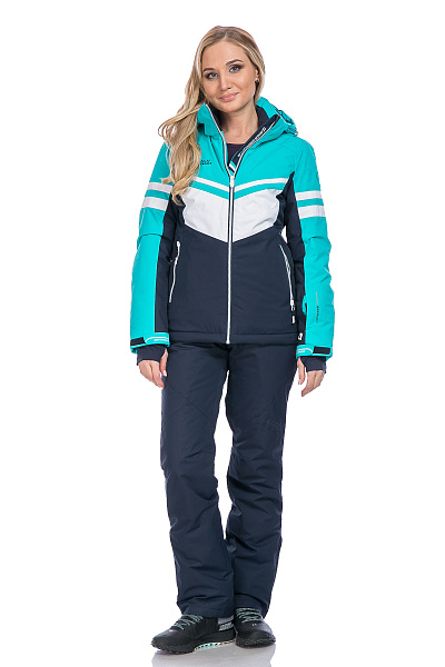 Женская горнолыжная Куртка High Experience Бирюзовый, 6980398