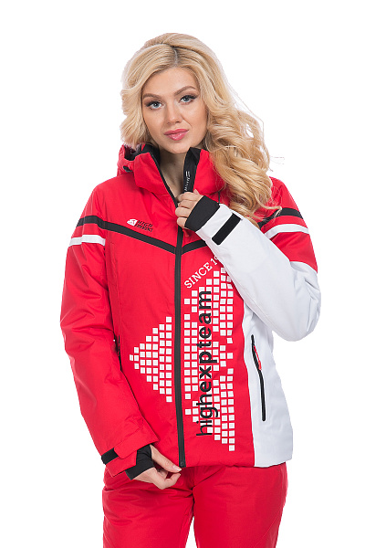 Женская горнолыжная Куртка High Experience Красный, 6980317