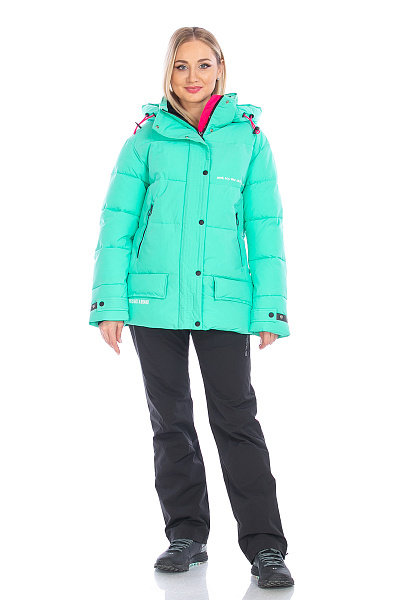 Женский зимний Костюм WHS Мятный, 8783394K1