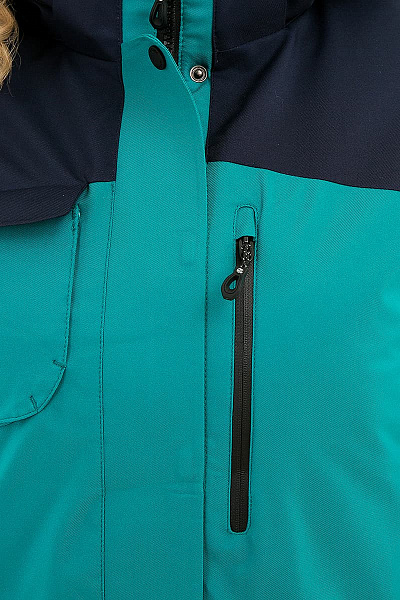 Женская горнолыжная Куртка WHS Зеленый, 8783100