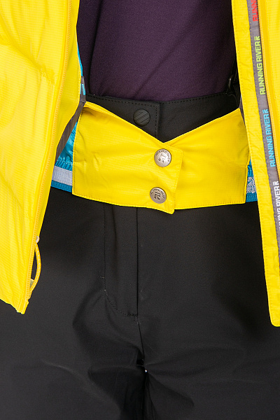 Женский горнолыжный Пуховик Running River Желтый, 8278110